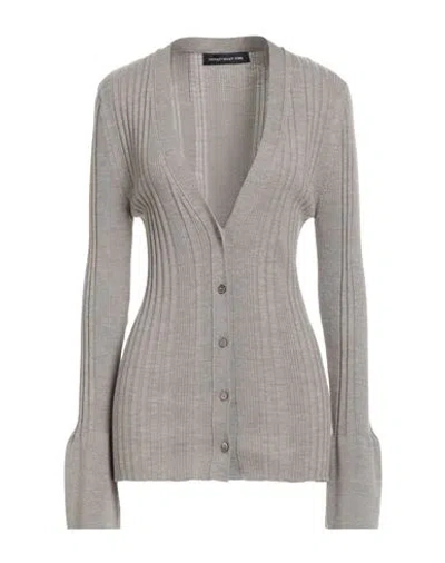 Department Five Department 5 Woman Cardigan Grey Size L Wool In Gray