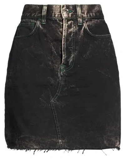 Department Five Department 5 Woman Denim Skirt Black Size 27 Cotton