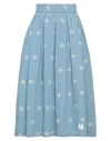 Department Five Department 5 Woman Denim Skirt Blue Size 28 Cotton