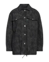 Department Five Department 5 Woman Jacket Black Size S Cotton, Elastane In Black