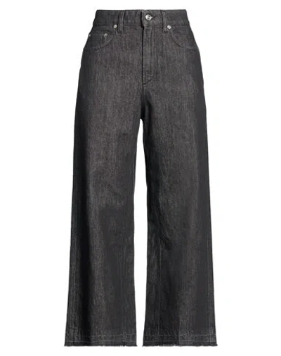 Department Five Department 5 Woman Jeans Black Size 27 Cotton In Gray