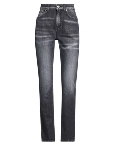 Department Five Department 5 Woman Jeans Black Size 27 Cotton, Elastane