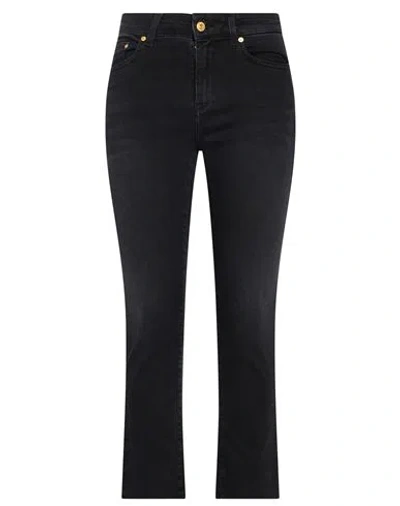 Department Five Department 5 Woman Jeans Black Size 27 Cotton, Elastomultiester, Elastane