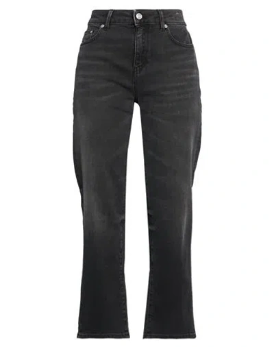 Department Five Department 5 Woman Jeans Black Size 27 Cotton, Rubber