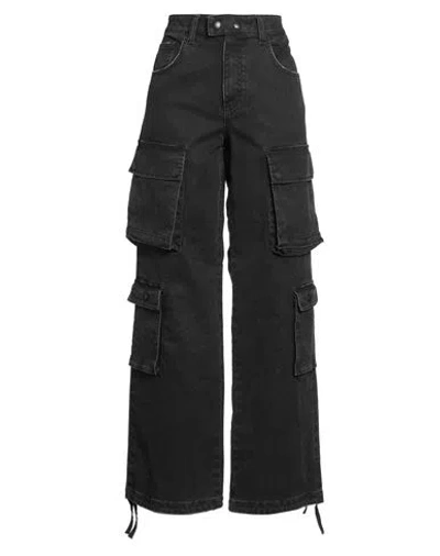 Department Five Department 5 Woman Jeans Black Size 29 Cotton, Recycled Cotton, Recycled Elastane