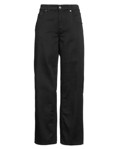 Department Five Department 5 Woman Jeans Black Size 31 Cotton, Elastane