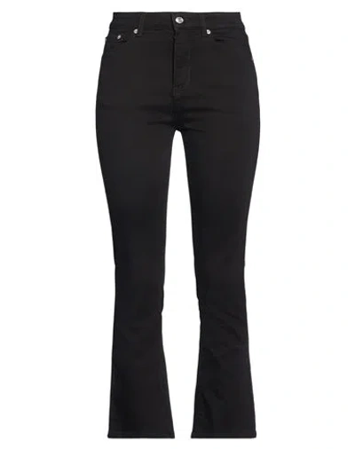 Department Five Department 5 Woman Jeans Black Size 31 Cotton, Elastomultiester, Rubber