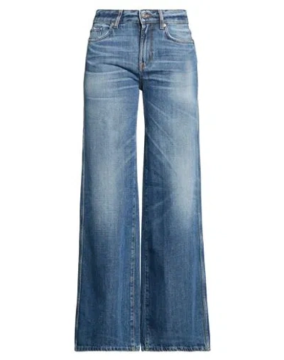 Department Five Department 5 Woman Jeans Blue Size 27 Cotton