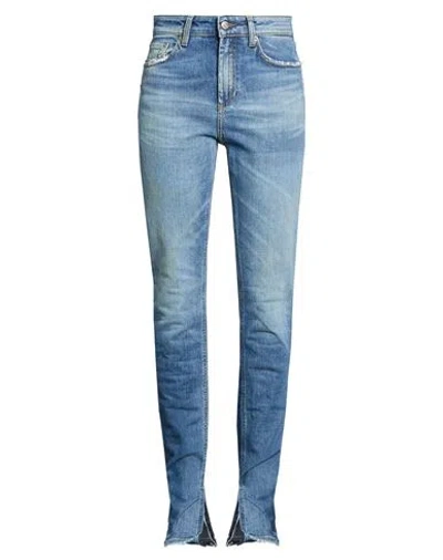 Department Five Department 5 Woman Jeans Blue Size 27 Cotton, Elastane