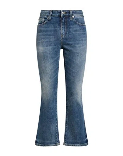 Department Five Department 5 Woman Jeans Blue Size 27 Cotton, Elastane