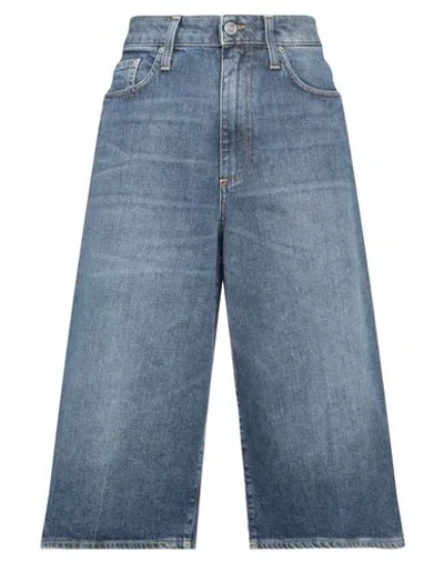 Department Five Department 5 Woman Jeans Blue Size 27 Cotton, Elastane