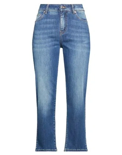Department Five Department 5 Woman Jeans Blue Size 27 Cotton, Elastomultiester, Elastane