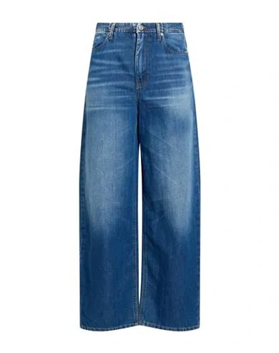Department Five Department 5 Woman Jeans Blue Size 27 Cotton, Linen