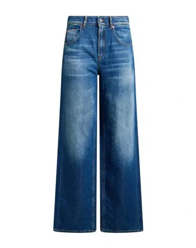 Department Five Department 5 Woman Jeans Blue Size 27 Cotton, Linen