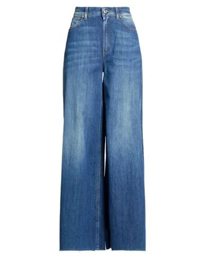 Department Five Department 5 Woman Jeans Blue Size 27 Cotton, Post-consumer Recycled Cotton