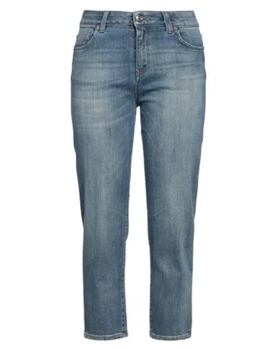 Department Five Department 5 Woman Jeans Blue Size 27 Cotton, Recycled Elastane