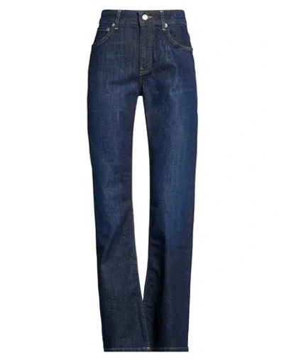 Department Five Department 5 Woman Jeans Blue Size 27 Cotton, Rubber