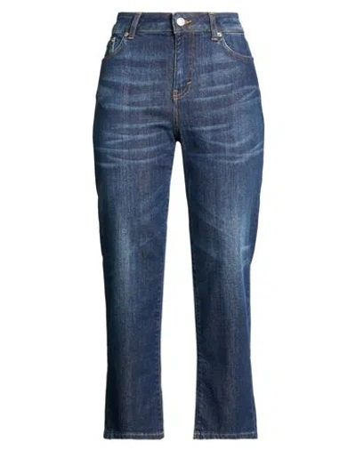 Department Five Department 5 Woman Jeans Blue Size 27 Cotton, Rubber