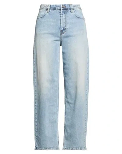 Department Five Department 5 Woman Jeans Blue Size 27 Cotton, Rubber