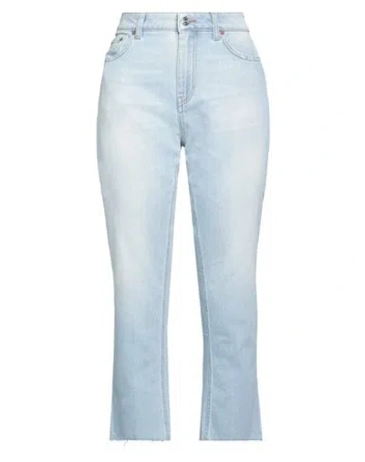 Department Five Department 5 Woman Denim Pants Blue Size 27 Cotton