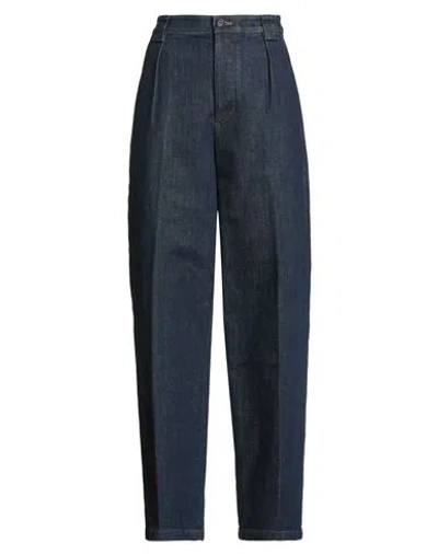 Department Five Department 5 Woman Jeans Blue Size 30 Cotton, Elastane