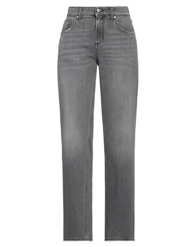 Department Five Department 5 Woman Jeans Grey Size 28 Cotton In Gray