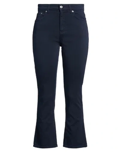 Department Five Department 5 Woman Jeans Midnight Blue Size 31 Cotton, Rubber