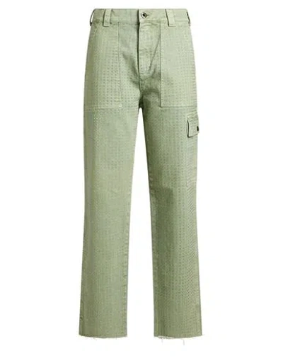 Department Five Department 5 Woman Jeans Sage Green Size 27 Cotton