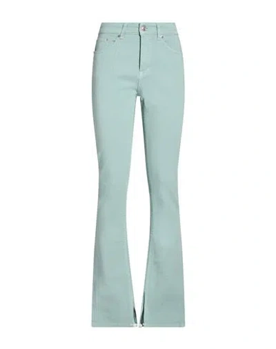 Department Five Department 5 Woman Jeans Sky Blue Size 33 Cotton, Rubber