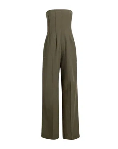 Department Five Department 5 Woman Jumpsuit Military Green Size 6 Lyocell, Polyamide