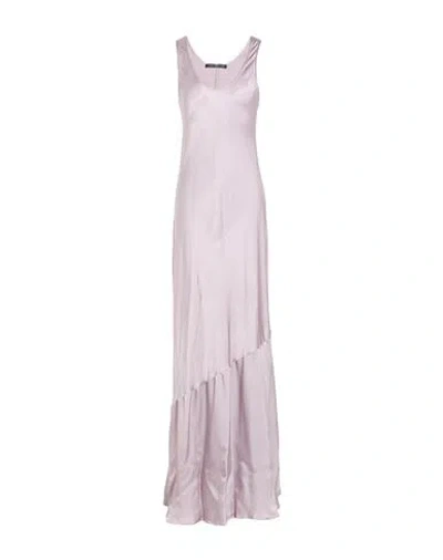 Department Five Department 5 Woman Maxi Dress Lilac Size 6 Viscose In Purple