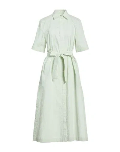 Department Five Department 5 Woman Midi Dress Light Green Size 6 Cotton, Polyamide
