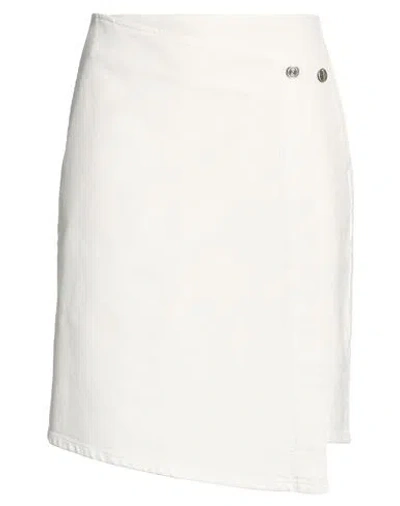 Department Five Department 5 Woman Midi Skirt Off White Size S Cotton