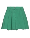 Department Five Department 5 Woman Mini Skirt Green Size 27 Cotton