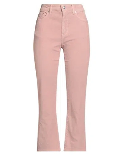 Department Five Department 5 Woman Pants Antique Rose Size 30 Cotton, Elastane In Pink