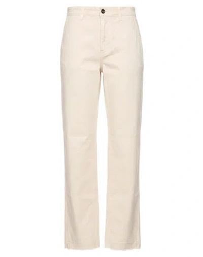Department Five Department 5 Woman Pants Beige Size 27 Cotton, Elastane In Neutral