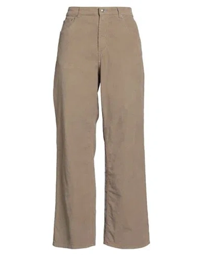 Department Five Department 5 Woman Pants Beige Size 29 Cotton, Elastane In Gray