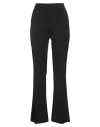 Department Five Department 5 Woman Pants Black Size 8 Polyester, Virgin Wool, Elastane