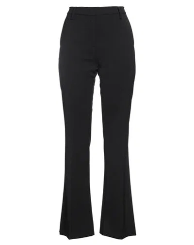 Department Five Department 5 Woman Pants Black Size 8 Polyester, Virgin Wool, Elastane