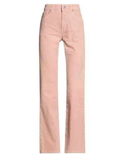 Department Five Department 5 Woman Pants Blush Size 30 Cotton, Elastane In Pink