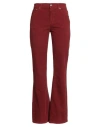 Department Five Department 5 Woman Pants Brick Size 29 Cotton, Elastane In Red