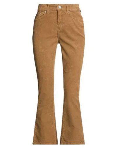 Department Five Department 5 Woman Pants Brown Size 25 Cotton, Elastane