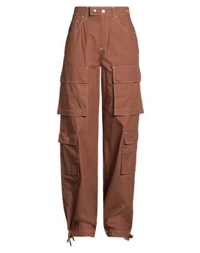 Department Five Department 5 Woman Pants Brown Size 27 Cotton