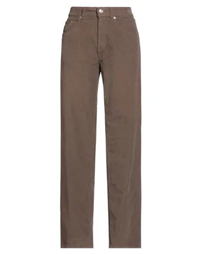 Department Five Department 5 Woman Pants Brown Size 27 Cotton, Elastane