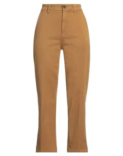 Department Five Department 5 Woman Pants Brown Size 30 Cotton, Elastane
