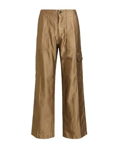 Department Five Department 5 Woman Pants Camel Size 27 Cotton, Viscose In Sand