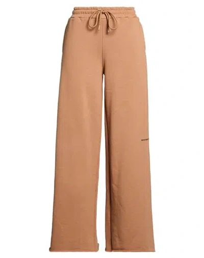 Department Five Department 5 Woman Pants Camel Size S Cotton In Beige