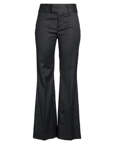 Department Five Department 5 Woman Pants Black Size 6 Polyester, Virgin Wool, Elastane
