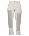 Department Five Department 5 Woman Pants Cream Size 27 Cotton, Elastane In White