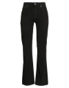 Department Five Department 5 Woman Pants Dark Brown Size 31 Cotton, Elastane In Black